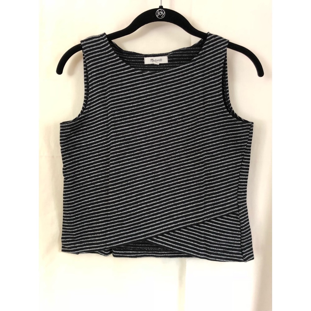 Madewell Stripe Crossover Tank